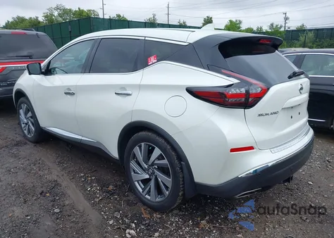 2021 Nissan Murano Sl Intelligent Awd z USA, uszkodzony, nr VIN 5N1AZ2CS3MC141096